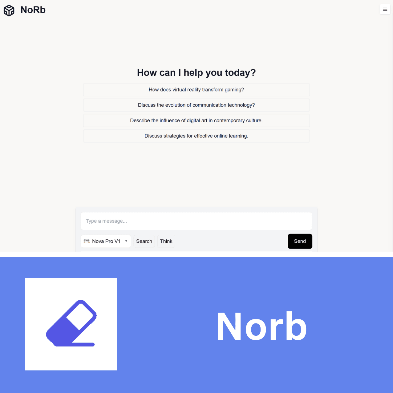 NoRb project image