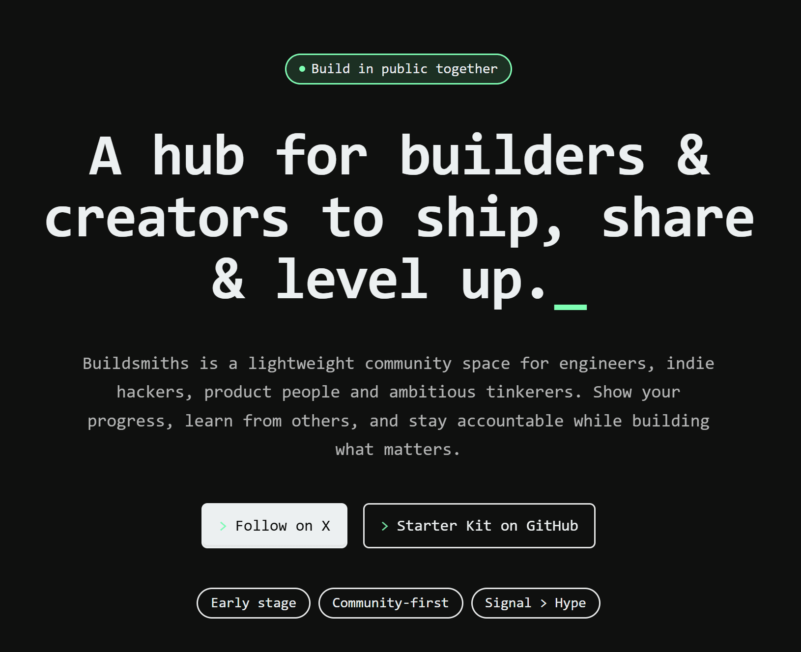 Buildsmiths project image