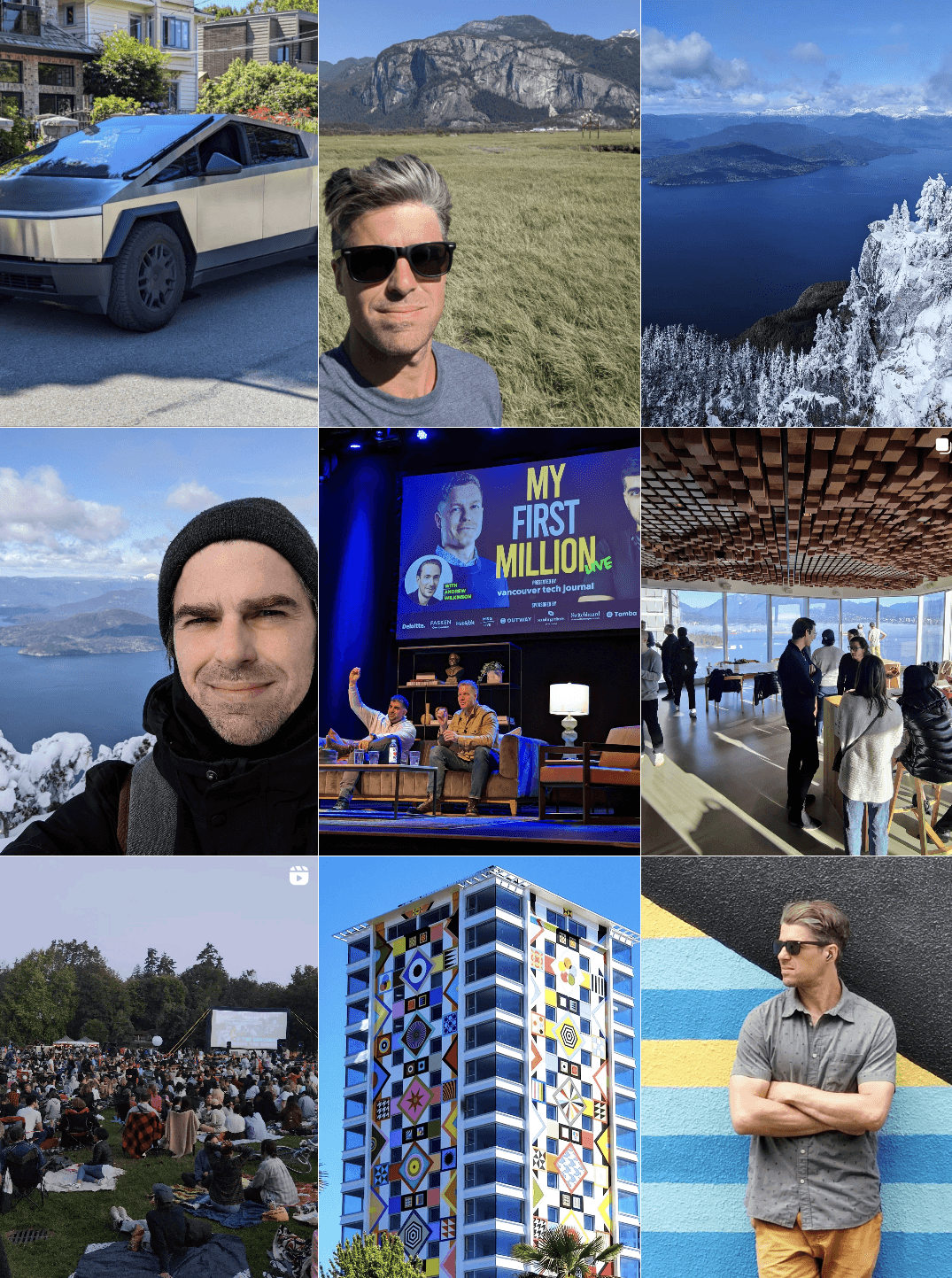 Instagram feed collage