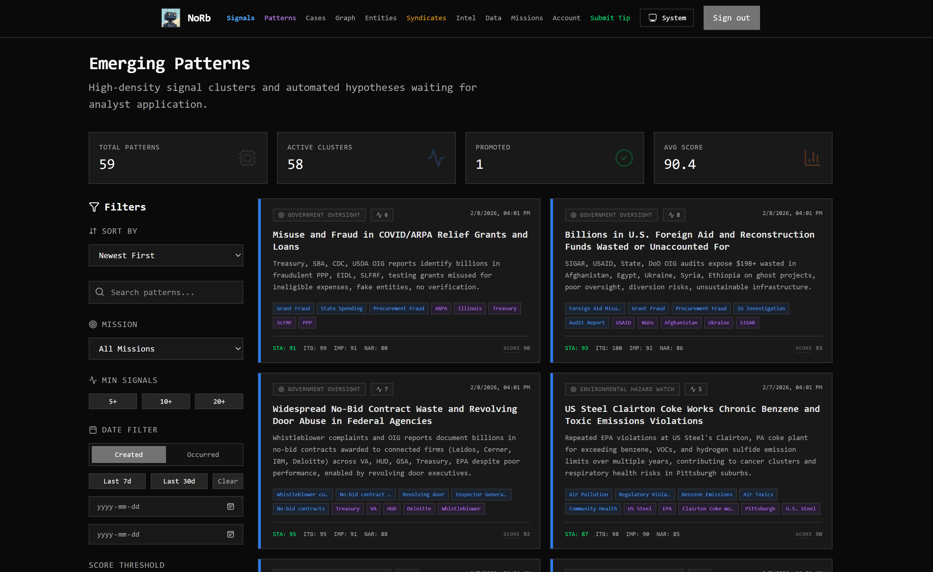 Norb Cases project image